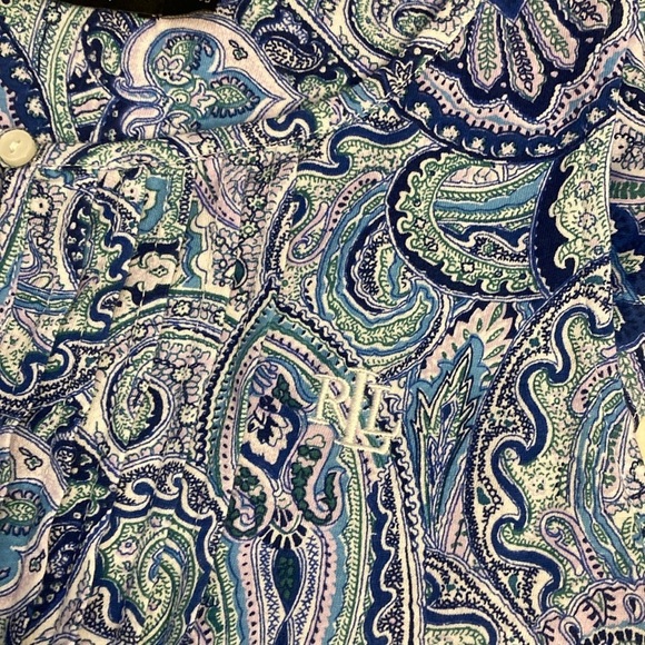 Lauren Ralph Lauren Lightweight Paisley Print Dress - Picture 8 of 10